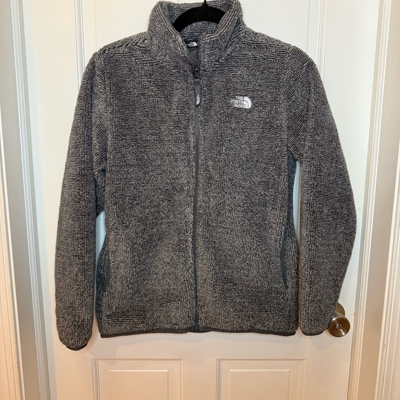 The North Face Girl Suave OSO Fleece Full Zip Jacket - Picture 1 of 9
